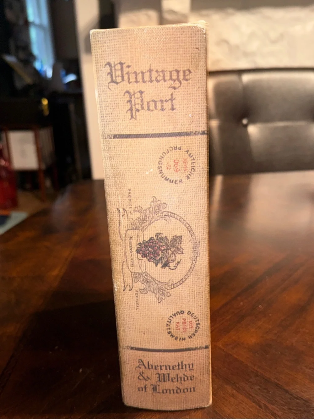 Vintage book style